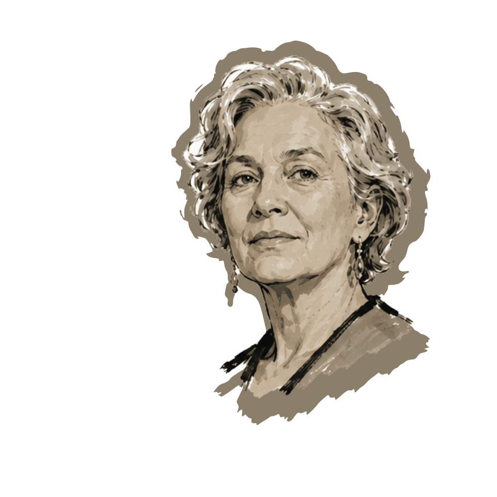 An editorial illustration of survivor readiness and the loss-and-legacy transition
